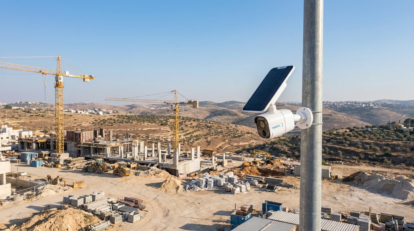 השוואת מצלמות סולאריות 4G לאתרי בנייה: המדריך המקיף